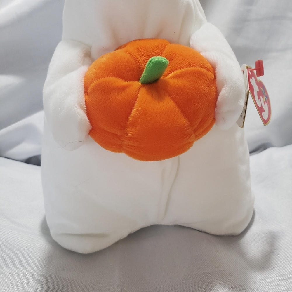 ๐SOLD๐ TY Halloween Ghost Ghoul Plush Stuffed Animal Beanie Original 10-inch - Picture 3 of 12